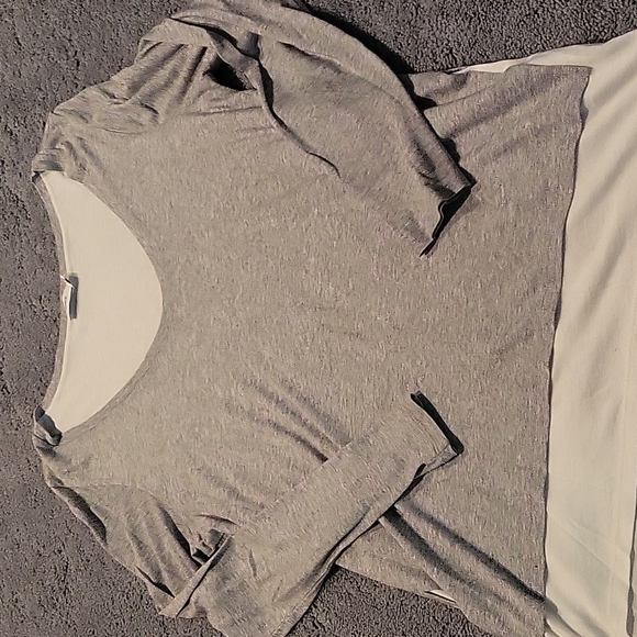 Vince | Tops | Vince V Neck Long Sleeve Shirt Has A Layered Look | Poshmark